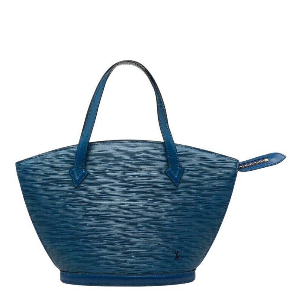 Louis Vuitton Epi Saint Jacques Handbag Toledo Blue Leather